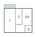 1 Bedroom Cozy In Appartement